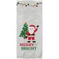 Sachets décor Père Noël (lot de 15)