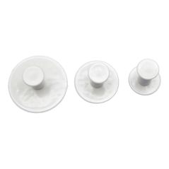 Poussoir Flocon de Neige : Lot de 3 emporte-pièces