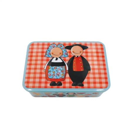 Boite à Sucre décor d'Alsace