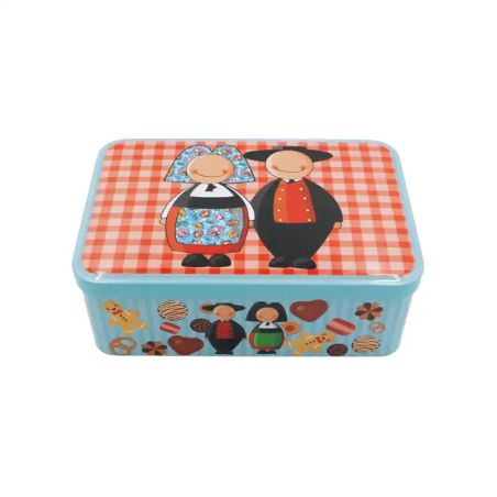 Boite à Sucre décor d'Alsace